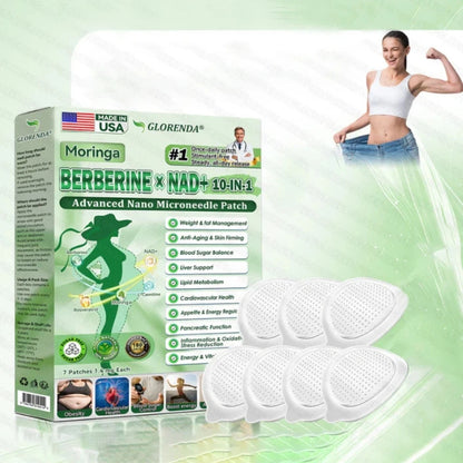 Berberine NAD+ Moringa Microneedle Weight Loss Patches