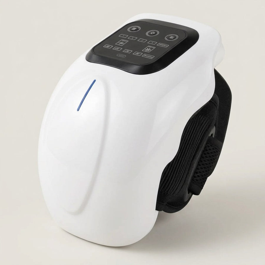 Rechargeable Knee Massager with Heating and Red Light Therapy