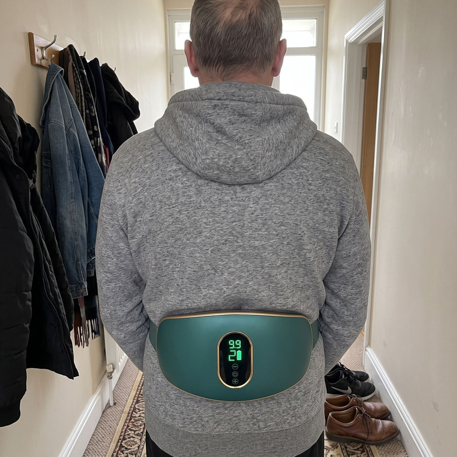 Rechargeable Heating Waist Massager Belt